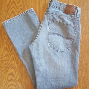 Lee Dungarees Straight Fit Med Wash 32x32